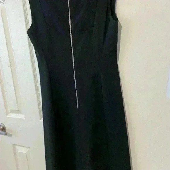 Narciso Rodriguez Elegant Black Dress designer size 4 vintage - Picture 6 of 16